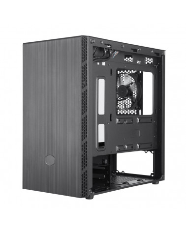 Корпус Cooler Master MasterBox MB400L w/o ODD TG MCB-B400L-KGNN-S00 mATX, CPU h-166, GFX - 344, Brushed Front Panel, MCB-B400L-K