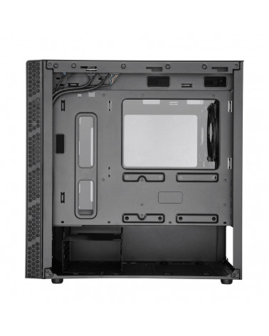 Корпус Cooler Master MasterBox MB400L w/o ODD TG MCB-B400L-KGNN-S00 mATX, CPU h-166, GFX - 344, Brushed Front Panel, MCB-B400L-K