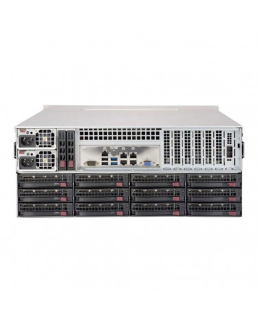 Корпус SuperMicro SuperMicro CSE-847BE1C4-R1K23LPB Black 32xSAS/SATA, 4xSAS/SATA/NVME, Enhanced E-ATX 1200W HS 4U RM (289912) 