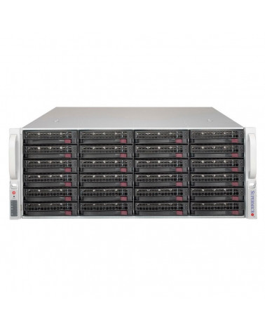 Корпус SuperMicro SuperMicro CSE-846BE2C-R1K03JBOD 4U, SC846B SAS3 24 Drive JBOD w/ Dual Expander, 2x 1000W 