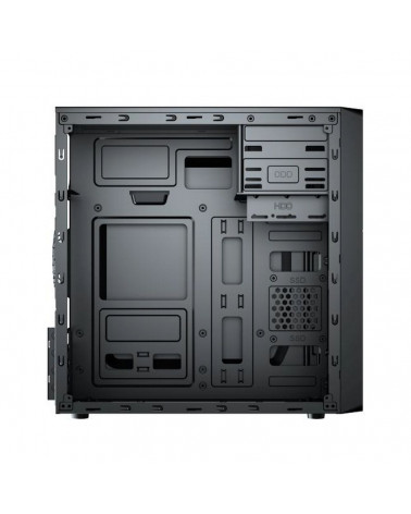 Корпус ACD ACD Coffre 102 (MO-TC100-0000) Black, mATX, CPU 160mm, VGA 300mm, PSU 170mm,  1x5.25EXT, 1x3.5EXT/INT, 1x3.5INT, 2x2.