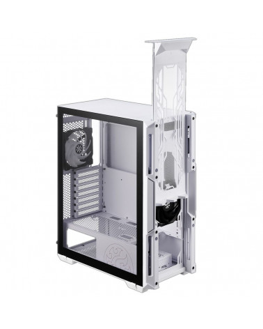 Корпус XPG STARKER WHITE (STARKER-WHCWW) (Midi-Tower, белый, TG, 120mm ARGB fan + 120mm fan) 