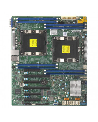 Материнская плата SuperMicro Материнcкая плата SuperMicro MBD-X11DPL-I-B (2*LGA3647, C621, 8*DDR4(2933), 10*SATA3 6G, M.2, 6*PCI