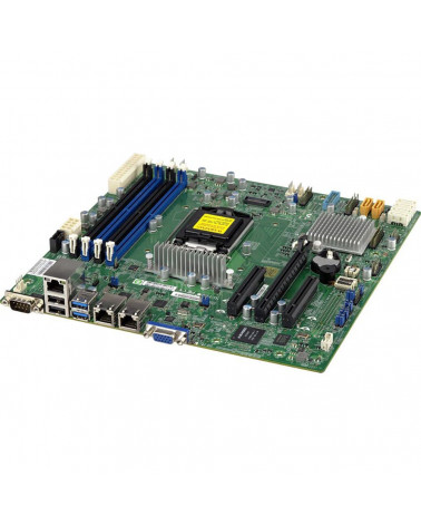 Материнская плата SuperMicro SuperMicro MBD-X11SSL-F-B Micro-ATX LGA 1151 64GB Unbuffered ECC UDIMM DDR4-2400MHz, in 4 DIMM slot