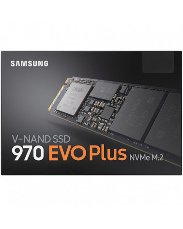 Твердотельный накопитель SSD Samsung 970 EVO Plus M.2 2280 MZ-V7S1T0BW 1TB Client SSD PCIe Gen3x4 with NVMe, 3500/3300, IOPS 600