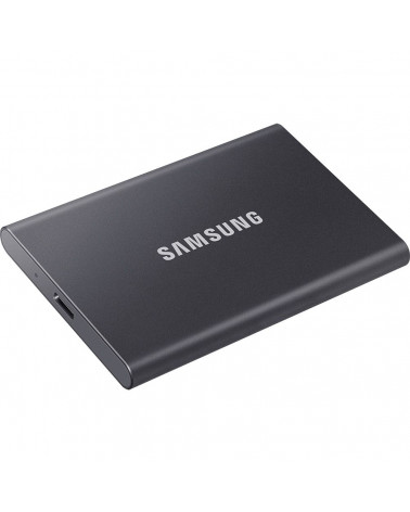 Твердотельный накопитель SSD Samsung T7 Gray External MU-PC500T/WW 500GB 1.8" USB 3.2 Gen 2 Type-C, 1050/1000, RTL (312397) 