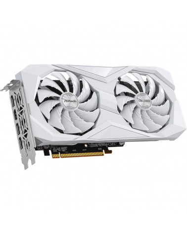 Видеокарта ASRock RX6600 Challenger White 8GB GDDR6 HDMI DPx3 2FAN RTL 