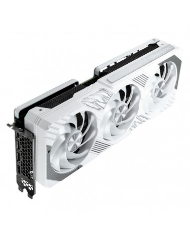 Видеокарта Palit RTX4070Ti SUPER GAMINGPRO WHITE OC 16GB GDDR6X 256bit 3-DP HDMI 3FAN 