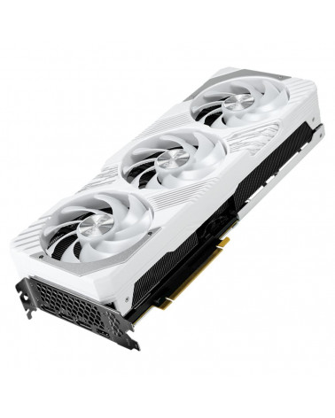 Видеокарта Palit RTX4070Ti SUPER GAMINGPRO WHITE OC 16GB GDDR6X 256bit 3-DP HDMI 3FAN 