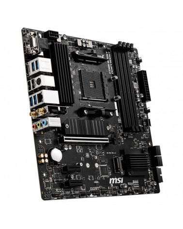 Материнская плата MSI B550M PRO-VDH WIFI, Socket AM4, AMD®B550, 4xDDR4-3200, 1xPCI-Ex16x, 2xPCI-Ex1x, D-SUB+HDMI+DP, 4xSATA3(RAI