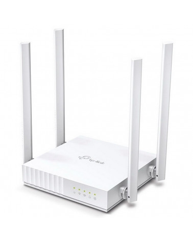 Маршрутизатор TP-LINK Archer C24 AC750 Двухдиапазонный Wi-Fi роутер, до 433 Мбит/с на 5 ГГц + до 300 Мбит/с на 2,4 ГГц, поддержк