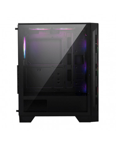 Корпус MSI MAG FORGE 120A Mid-Tower, ATX, 2xUSB 3.2, Audio I/O, 6x120mm autoRGB Fan PWM RGB PWM Control Board, Tempered Glass Wi