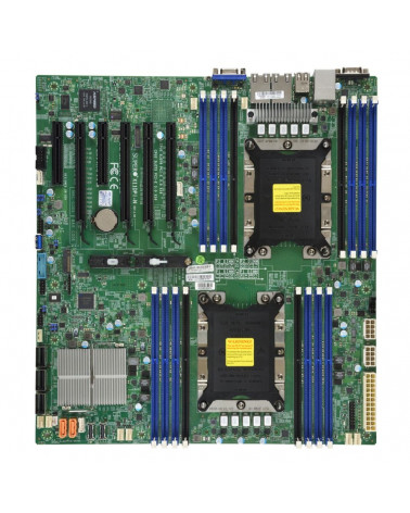 Материнская плата SuperMicro Материнcкая плата SuperMicro MBD-X11DPI-N-B E-ATX Up to 2TB 3DS ECC RDIMM 14 SATA3 4 USB 2.0 ports 