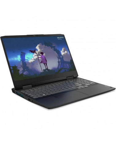 Ноутбук Lenovo Ideapad Gaming 3 15IAH7 Core i5-12450H/8GB/SSD512GB/15.6"/RTX 3050 4GB/IPS/FHD/120hz/Free DOS/Onyx Grey (82S900KW