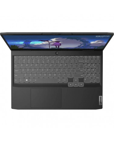 Ноутбук Lenovo Ideapad Gaming 3 15IAH7 Core i5-12450H/8GB/SSD512GB/15.6"/RTX 3050 4GB/IPS/FHD/120hz/Free DOS/Onyx Grey (82S900KW