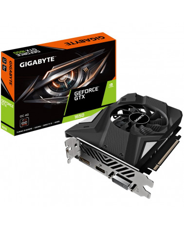 Видеокарта Gigabyte GTX1650 4GB GDDR6 128-bit DVI-D HDMI DP 1FAN RTL 