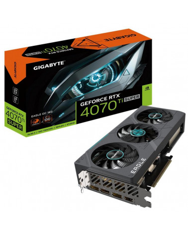 Видеокарта Gigabyte RTX4070Ti SUPER EAGLE OC 16GB GDDR6X 256-bit DPx3 HDMI 3FAN RTL 