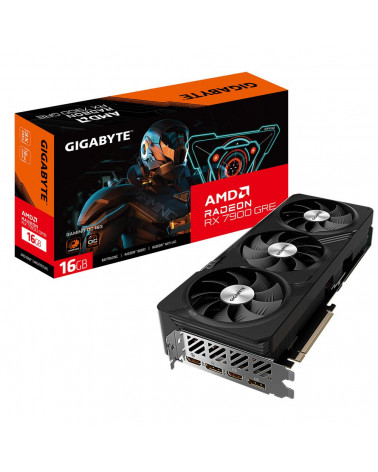 Видеокарта Gigabyte RX7900GRE GAMING OC 16GB GDDR6 256bit 2xDP 2xHDMI 3FAN RTL 