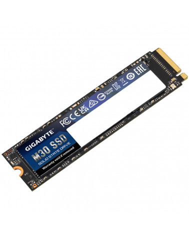 Твердотельный накопитель SSD Gigabyte M30 512GB M.2 2280 GP-GM30512G-G Client PCIe Gen3x4 with NVMe, 3500/2600, IOPS 350/302K, M