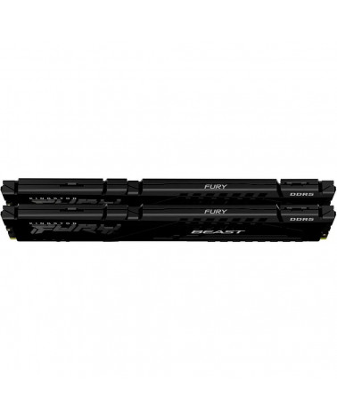 Модуль памяти Kingston 16GB DDR5 6000 DIMM FURY Beast Black XMP kit 2*8gb, Non-ECC Unbuffered 1RX16 40-40-40 1.35V 288-pin 16Gbi