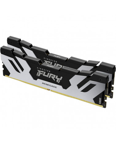 Модуль памяти Kingston 64GB DDR5 6400 FURY Renegade Silver/Black XMP Non-ECC Unbuffered DIMM (Kit 2*32gb) 2RX8 32-39-39 1.4V 288