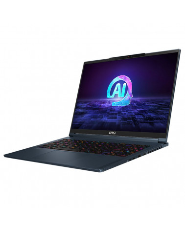 Ноутбук MSI Stealth 16 AI Studio A1VIG-062RU Core i9-185H/16Gb/SSD2Tb/RTX 4090/16"/IPS/UHD+/Win11/blue (9S7-15F312-062)