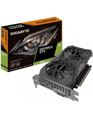 Видеокарта Gigabyte GTX1650 D6 WINDFORCE OC 4GB GDDR6 128bit DVI HDMI DP RTL 20 (306588) 