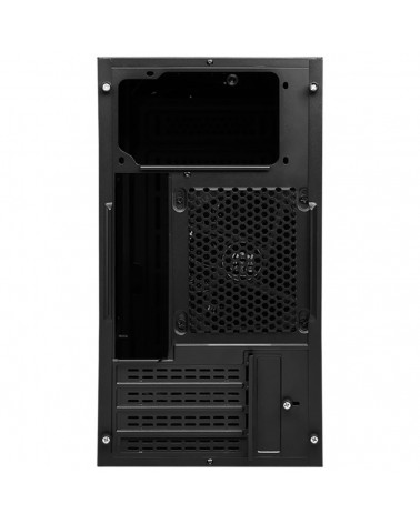 Корпус MSI MAG SHIELD M301 Mini-Tower, mATX, 1xUSB 3.0,  2xUSB, 1x120mm, Black rear Fan, Steel side panel 