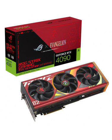 Видеокарта ASUS ROG-STRIX-RTX4090-O24G-EVA-02-EDITION/RTX4090,HDMI*2,DP*3,24G,D6X