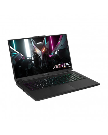 Ноутбук AORUS 7 9MF Core i5-12500H/16Gb/SSD512Gb/17.3"/RTX 4050 6Gb/IPS/FHD/360Hz/noOS/black (9MF-E2KZ513SD) 