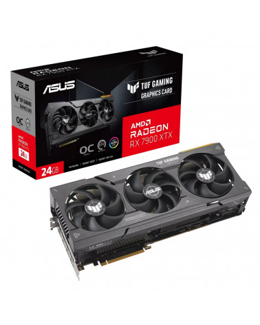 Видеокарта ASUS TUF-RX7900XTX-O24G-GAMING /RX7900XTX,HDMI*1,DP*3,24G,D6