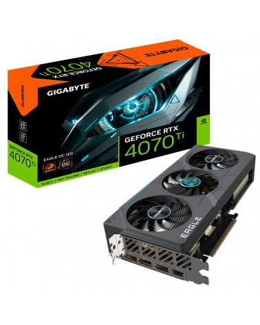 Видеокарта Gigabyte RTX4070Ti EAGLE OC 12GB GDDR6X 192-bit DPx3 HDMI 