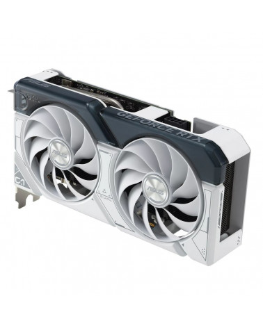 Видеокарта ASUS DUAL-RTX4060TI-O8G-WHITE /RTX4060TI,HDMI*1,DP*3,8G,D6