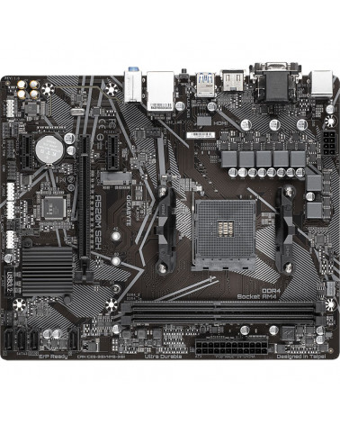 Материнская плата Gigabyte A520M S2H, Socket AM4, AMD A520, 2xDDR4-3200, D-SUB+DVI-D+HDMI, 1xPCI-Ex16, 2xPCI-Ex1, 4xSATA3(RAID 0