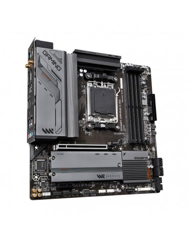 Материнская плата Gigabyte B650M GAMING X AX, Socket AM5, AMD B650, 4xDDR5-5200, HDMI+DP+DP, 1xPCI-Ex16, 1xPCI-Ex1, 4xSATA3(RAID