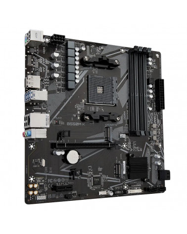 Материнская плата Gigabyte B550M K, Socket AM4, AMD B550, 4xDDR4-3200, HDMI+DP, 1xPCI-Ex16, 1xPCI-Ex1, 4xSATA3(RAID 0/1/10), 2xM