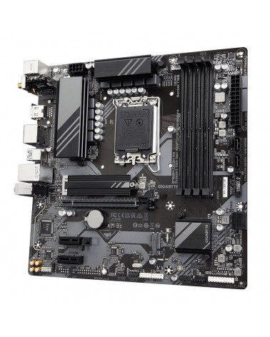 Материнская плата Gigabyte B760M DS3H AX, Socket 1700, Intel®B760, 4xDDR5-4800, HDMI+DP+DP, 1xPCI-Ex16, 2xPCI-Ex1, 4xSATA3(RAID 