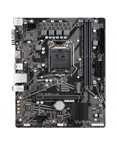 Материнская плата Gigabyte H510M H V2, Socket 1200, Intel®H470, 2xDDR4-3200, D-SUB+HDMI, 1xPCI-Ex16, 1xPCI-Ex1, 4xSATA3, 1xM.2, 