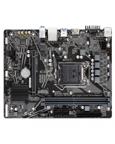 Материнская плата Gigabyte H510M H V2, Socket 1200, Intel®H470, 2xDDR4-3200, D-SUB+HDMI, 1xPCI-Ex16, 1xPCI-Ex1, 4xSATA3, 1xM.2, 