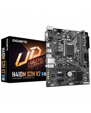 Материнская плата Gigabyte H410M S2H V2 2.0, RTL 