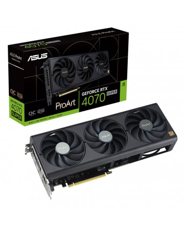 Видеокарта ASUS PROART-RTX4070S-O12G /RTX4070S,HDMI,DP*3,12G,D6X