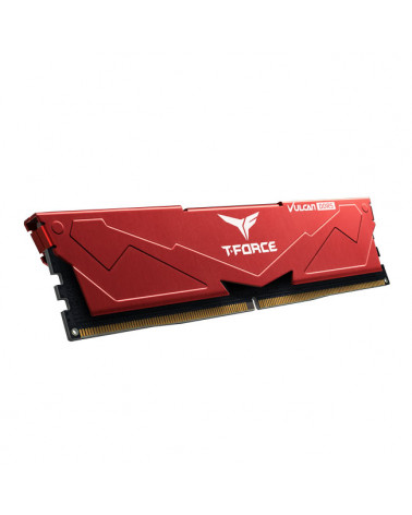 Модуль памяти DDR5 TEAMGROUP T-Force Vulcan 32GB (2x16GB) 5600MHz CL32 (32-36-36-76) 1.2V / FLRD532G5600HC32DC01 / Red