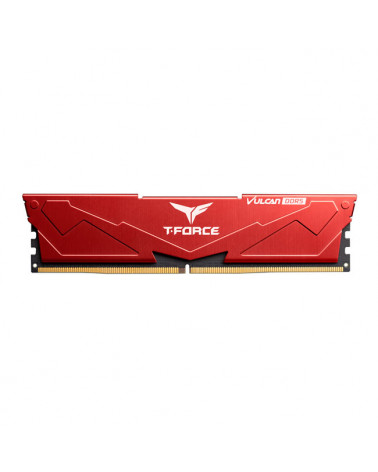 Модуль памяти DDR5 TEAMGROUP T-Force Vulcan 32GB (2x16GB) 5600MHz CL36 (36-36-36-76) 1.2V / FLRD532G5600HC36BDC01 / Red