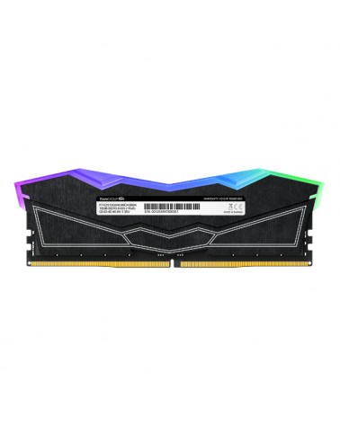 Модуль памяти DDR5 TEAMGROUP T-Force Delta RGB 32GB (2x16GB) 6000MHz CL30 (30-36-36-76) 1.35V / FF3D532G6000HC30DC01 / Black