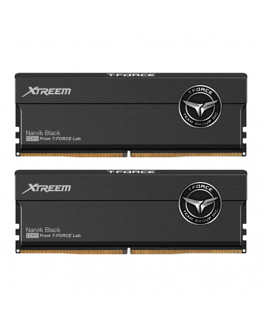 Модуль памяти DDR5 TEAMGROUP T-Force Xtreem 32GB (2x16GB) 7600MHz CL36 (36-45-45-84) 1.40V / FFXD532G7600HC36FDC01 / Black