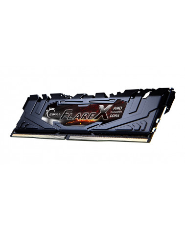 Модуль памяти DDR4 G.SKILL FLARE X (AMD) 32GB (2x16GB) 3200MHz CL16 (16-18-18-38) 1.35V / F4-3200C16D-32GFX / BLACK