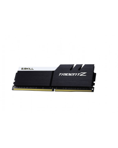 Модуль памяти DDR4 G.SKILL TRIDENT Z 16GB (2x8GB) 3200MHz CL16 (16-18-18-38) 1.35V / F4-3200C16D-16GTZKW / BLACK-WHITE