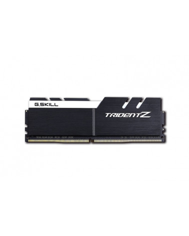 Модуль памяти DDR4 G.SKILL TRIDENT Z 16GB (2x8GB) 3200MHz CL16 (16-18-18-38) 1.35V / F4-3200C16D-16GTZKW / BLACK-WHITE