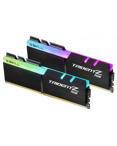 Модуль памяти DDR4 G.SKILL TRIDENT Z RGB 16GB (2x8GB) 3200MHz CL16 (16-18-18-38) 1.35V / F4-3200C16D-16GTZR