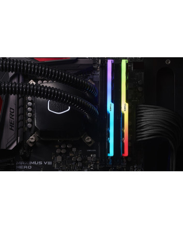 Модуль памяти DDR4 G.SKILL TRIDENT Z RGB 16GB (2x8GB) 3200MHz CL16 (16-18-18-38) 1.35V / F4-3200C16D-16GTZR